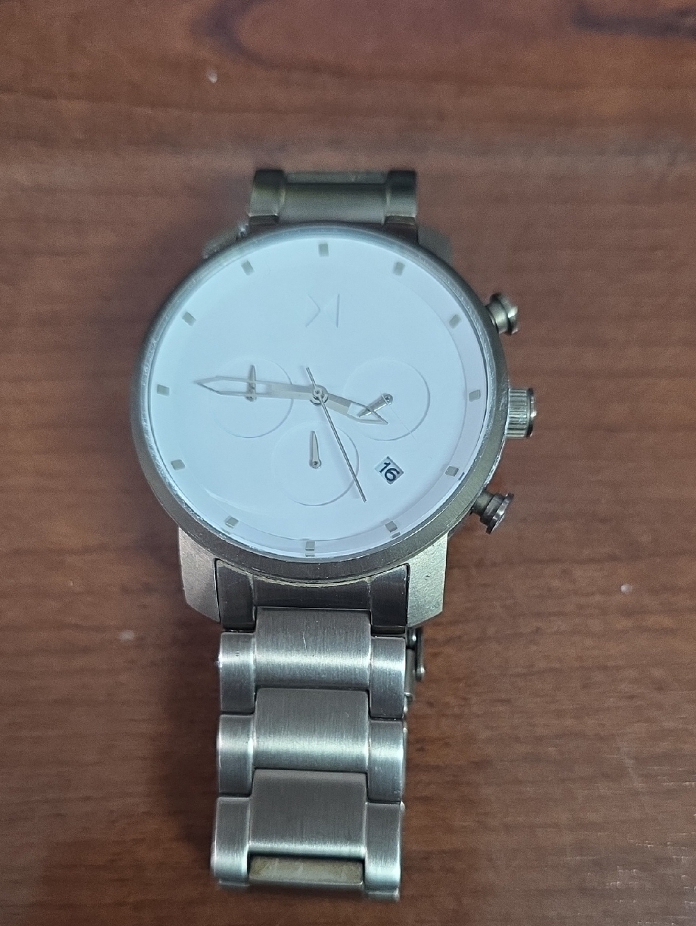 MVMT Men's Chronograph Watch Gunmental Grey (Read Description)
